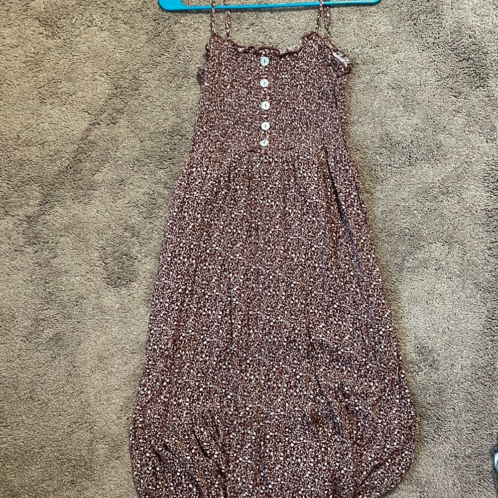 Flowered sun dress
